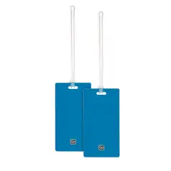GO TRAVEL - PAR DE IDENTIFICADORES DE EQUIPAJE COLORES BRILLANTES