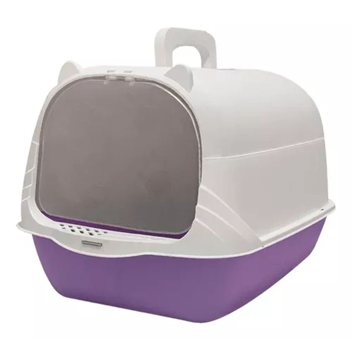 GENERICO - Caja Arenero Baño Sanitario Cerrado Gato Grande Xl - Ar.