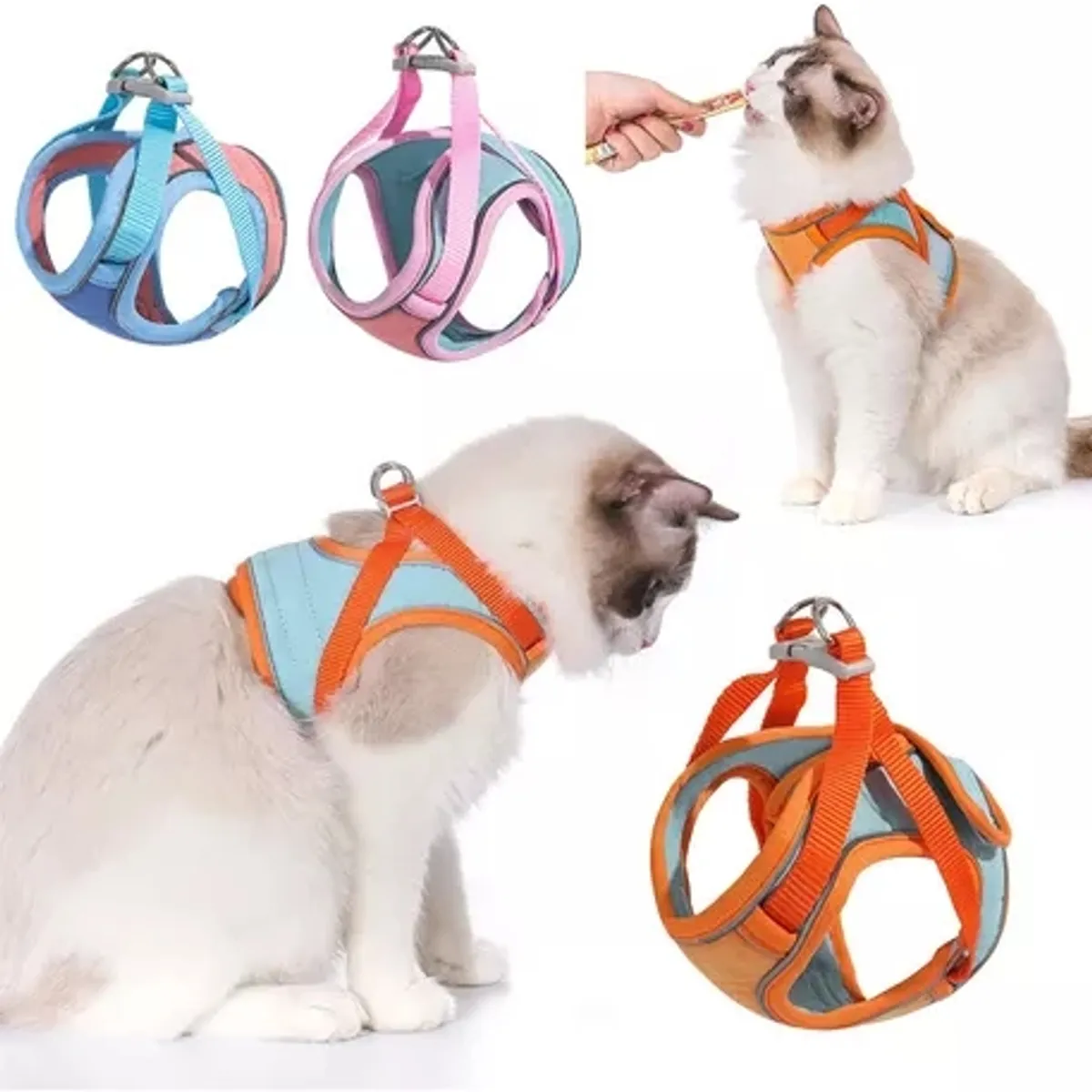 GENERICO - Arnés Y Correa Ultra Ligero Anti-escape Gato