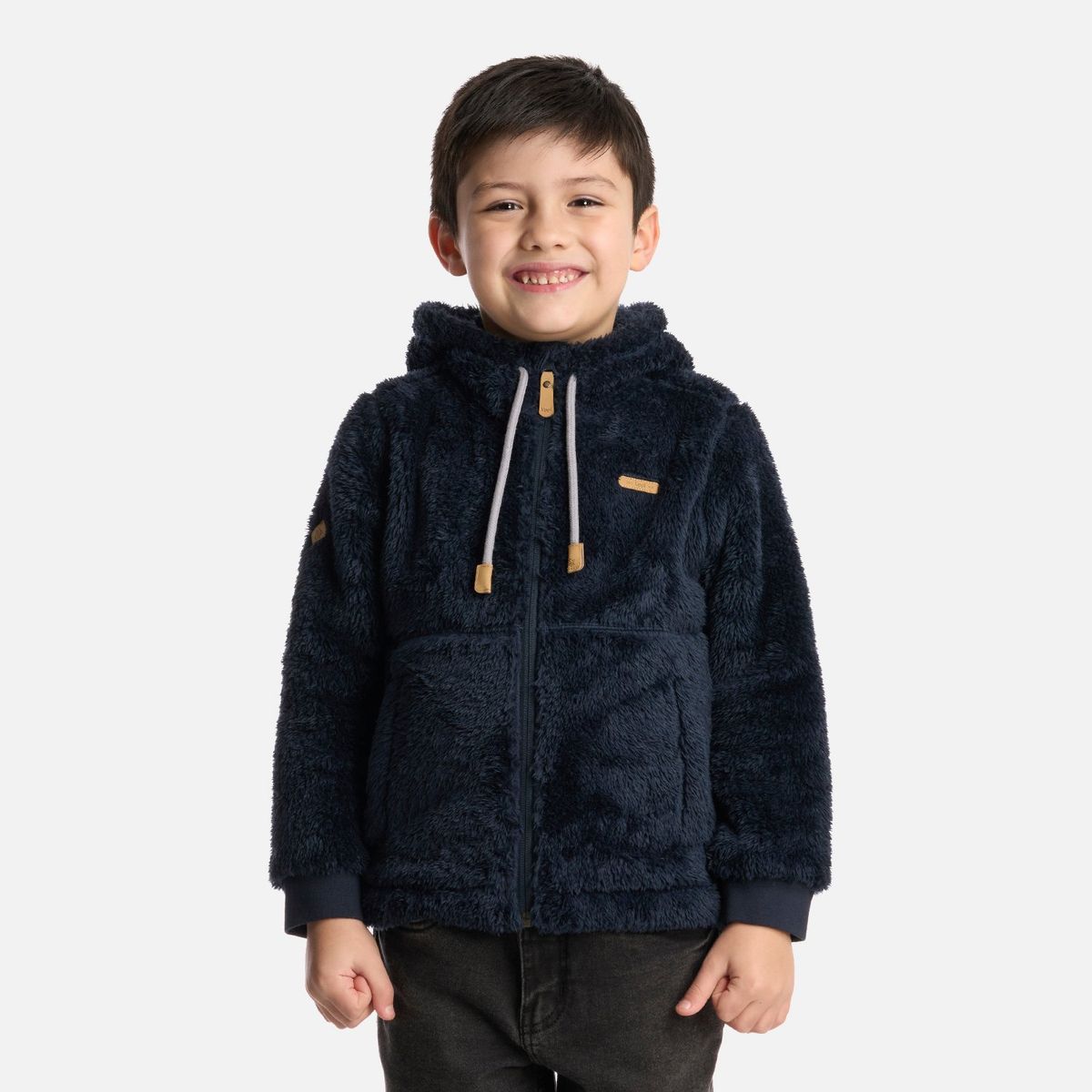 LIPPI - Chaqueta Niño Bear Shaggy-Pro Hoody Jacket Azul Marino Lippi