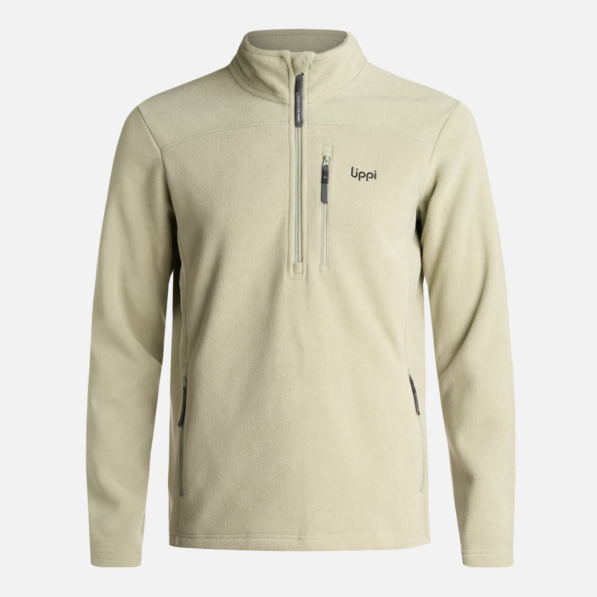 LIPPI - Chaqueta Hombre Paicavi Therm-Pro 14 Zip Jacket Verde Grisaceo Lippi