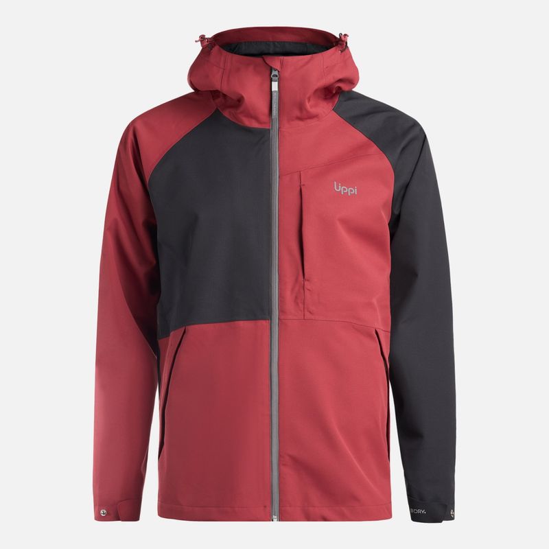 LIPPI - Chaqueta Hombre Massif B-Dry Hoody Jacket Burdeo Lippi