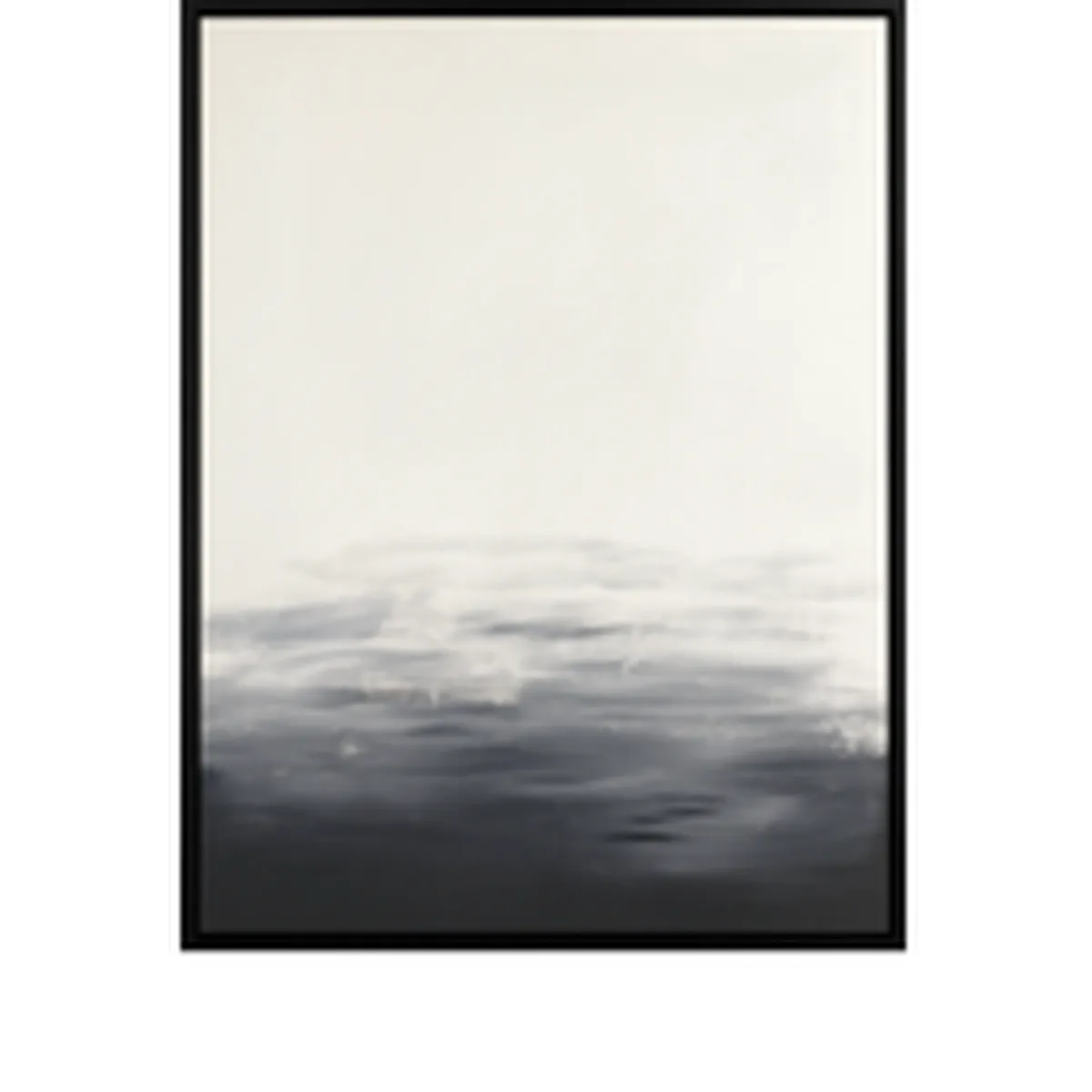 GENERICO - Cuadro Decorativo Abstracto Horizonte Difuminado 90x70 cm  - Estilo Moderno Minimalista