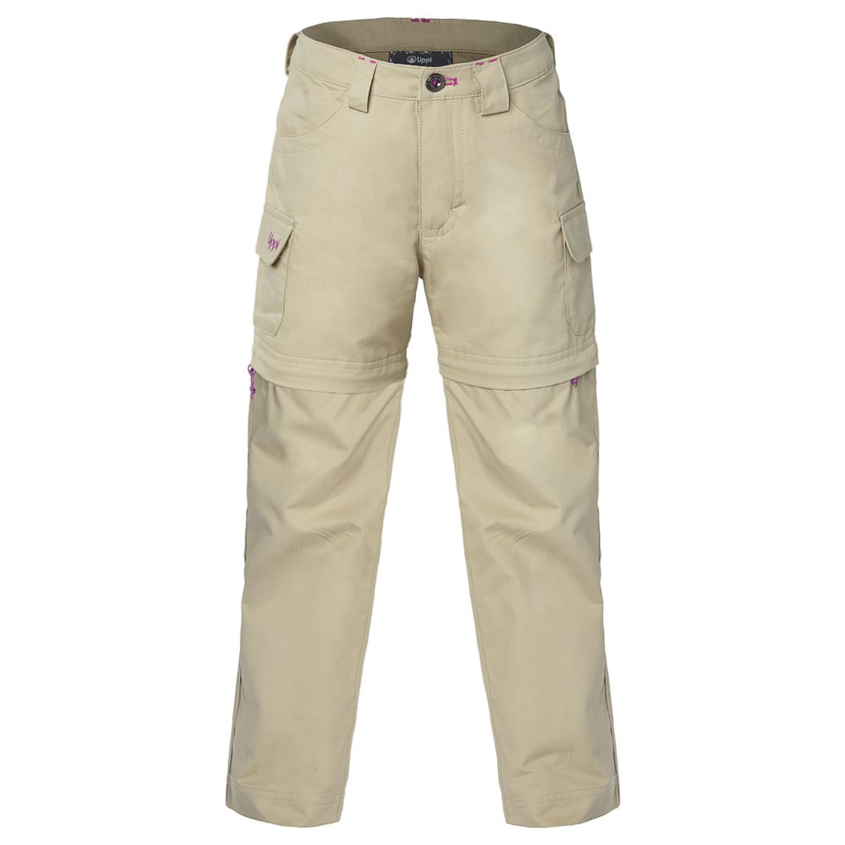 LIPPI - Pantalon Niña Cotton Canvas Mix-2 Pants Verde Grisaceo Lippi