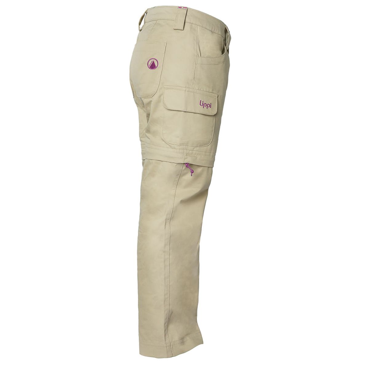 LIPPI - Pantalon Niña Cotton Canvas Mix-2 Pants Verde Grisaceo Lippi