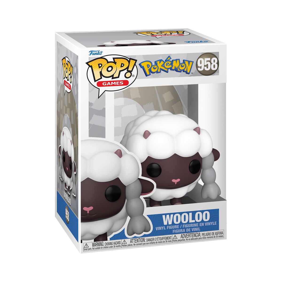 FUNKO - Funko Pop Pokemon Wooloo - 958