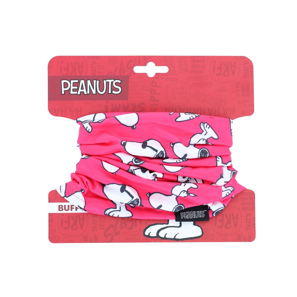 SNOOPY - Bandana Mujer Anteojos Fucsia Snoopy