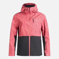 LIPPI - Chaqueta Mujer Sierra Nevada Light B-Dry Hoody Jacket Print rosa