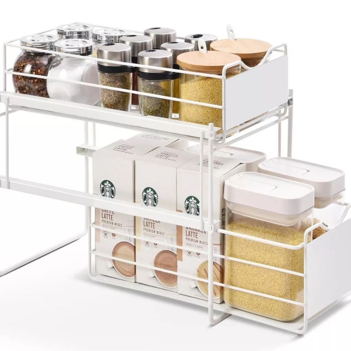 GENERICO - Organizador Estante Multiuso Casatua Lavaplatos Cocina Baño
