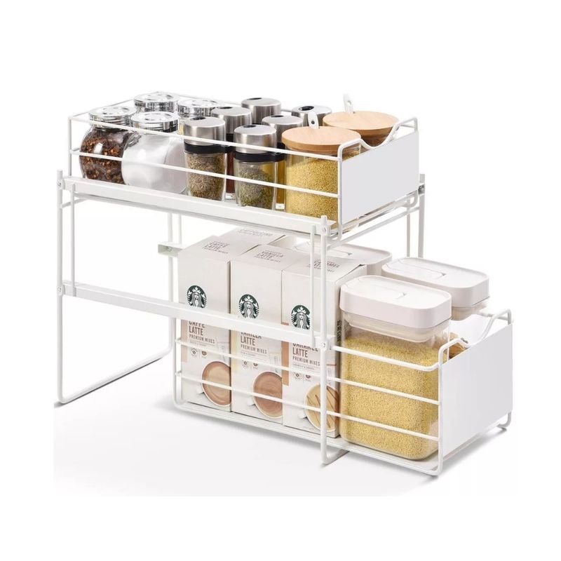 GENERICO - Organizador Estante Multiuso Casatua Lavaplatos Cocina Baño