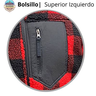 Imagen 2 del producto Polerón -Sherpa- Estampado - Cuadros -