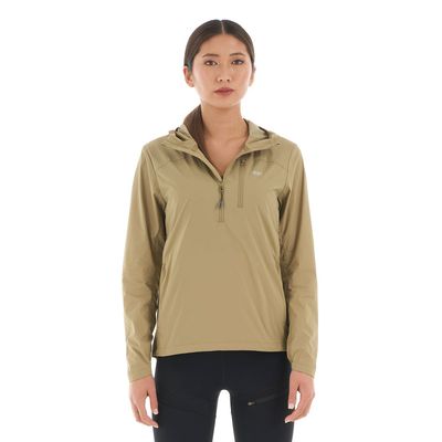 Imagen 2 del producto Chaqueta Mujer Spry WindBreaker 14 Zip Hoody Jacket Oliva