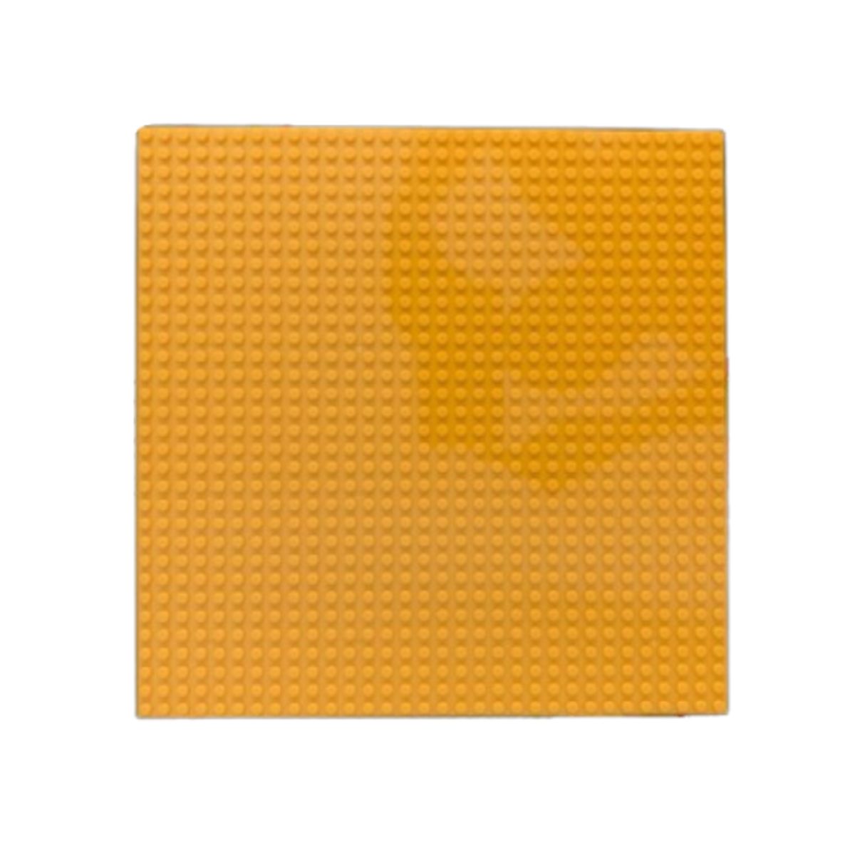 GENERICO - Placa Base Compatible Con Bloques 26 Cm 32 X 32 Puntos Naranja