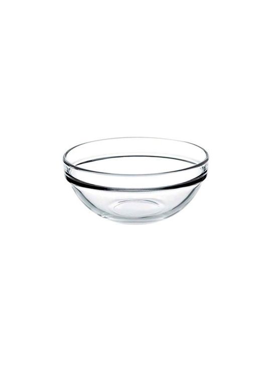 Set De 6 Bowl Vidrio Templado 17 Cm.