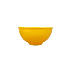 IMAHE - Set de 6 bowl melamina amarillo 10 cm.