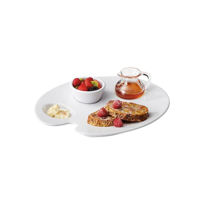 IMAHE - PLATO APERITIVO 3 RAMEKIN MELAMINA 30 cm IMAHE