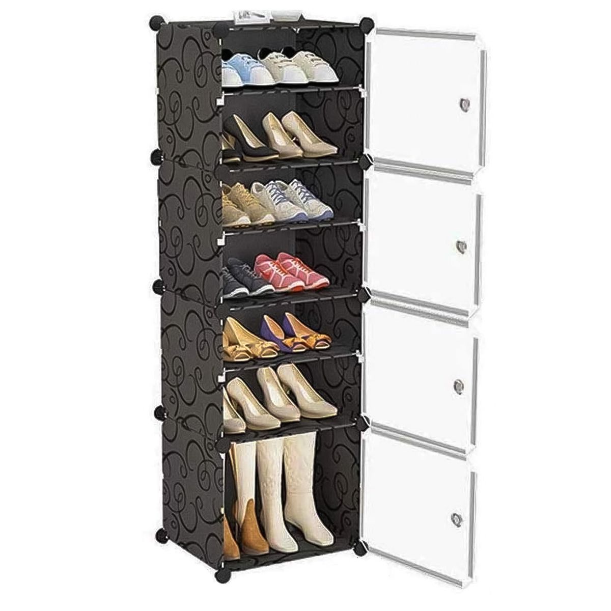 DE TODO Y MAS - Zapatero Organizador De Zapatos Armable Combinación Libre 4 modulos