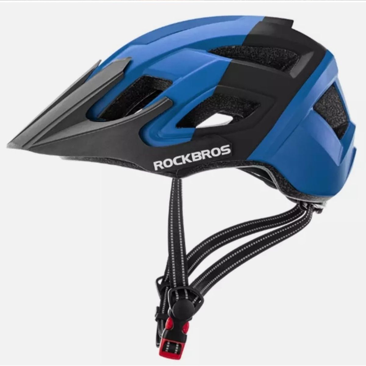 GENERICO - Casco Bicicleta Adulto RockBros Azul