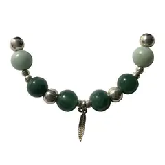 TAETHAI - Pulsera plata 925 y piedras naturales