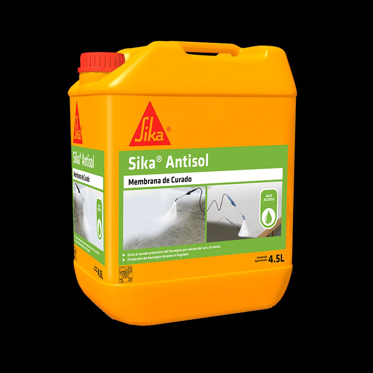 SIKA - SIKA ANTISOL - Membrana de Curado en Emulsión, 4,5 lts