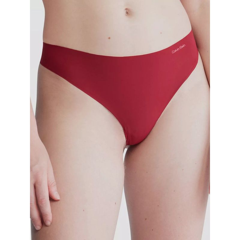 CALVIN KLEIN - Colaless Invisible Burdeo Calvin Klein