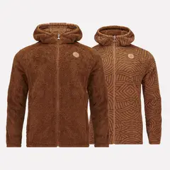 HAKA HONU - Chaqueta Hombre Bi-polar Café
