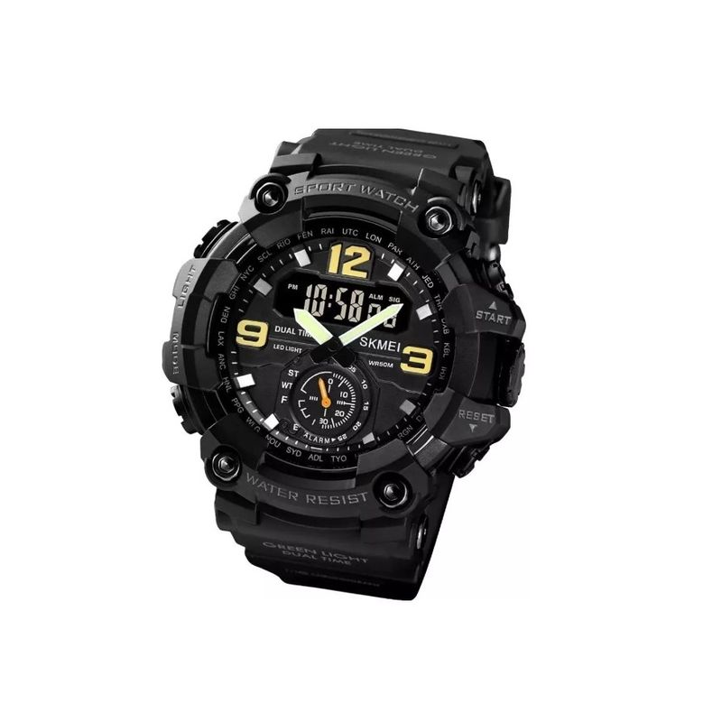 GENERICO - Reloj Militar Táctico Skmei Sumergible Cronometro Alarma
