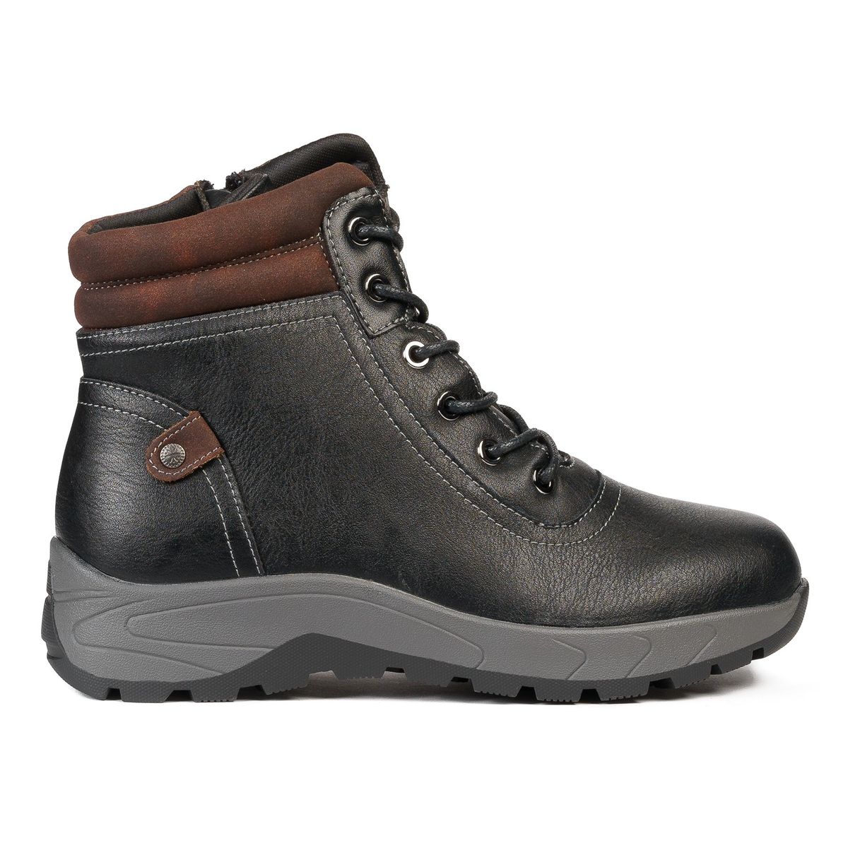 CHINITOWN - Botín Mujer Negro Grady Chinitown