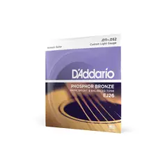 DADDARIO - Set Cuerdas Guitarra Acústica 11-52 EJ26
