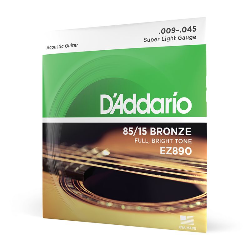 DADDARIO - Set Cuerdas Guitarra Acústica 09-45 EZ890 Daddario