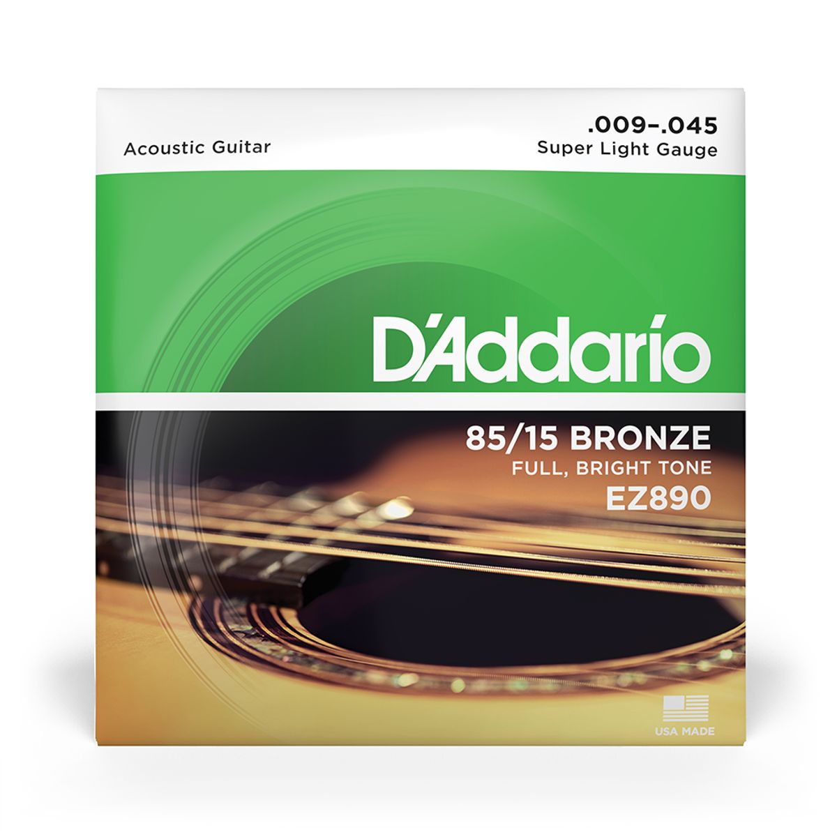 DADDARIO - Set Cuerdas Guitarra Acústica 09-45 EZ890 Daddario