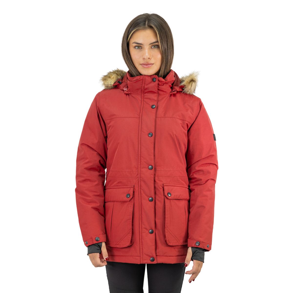HARDWORK - Parka HW Kodiak Mujer Cabernet