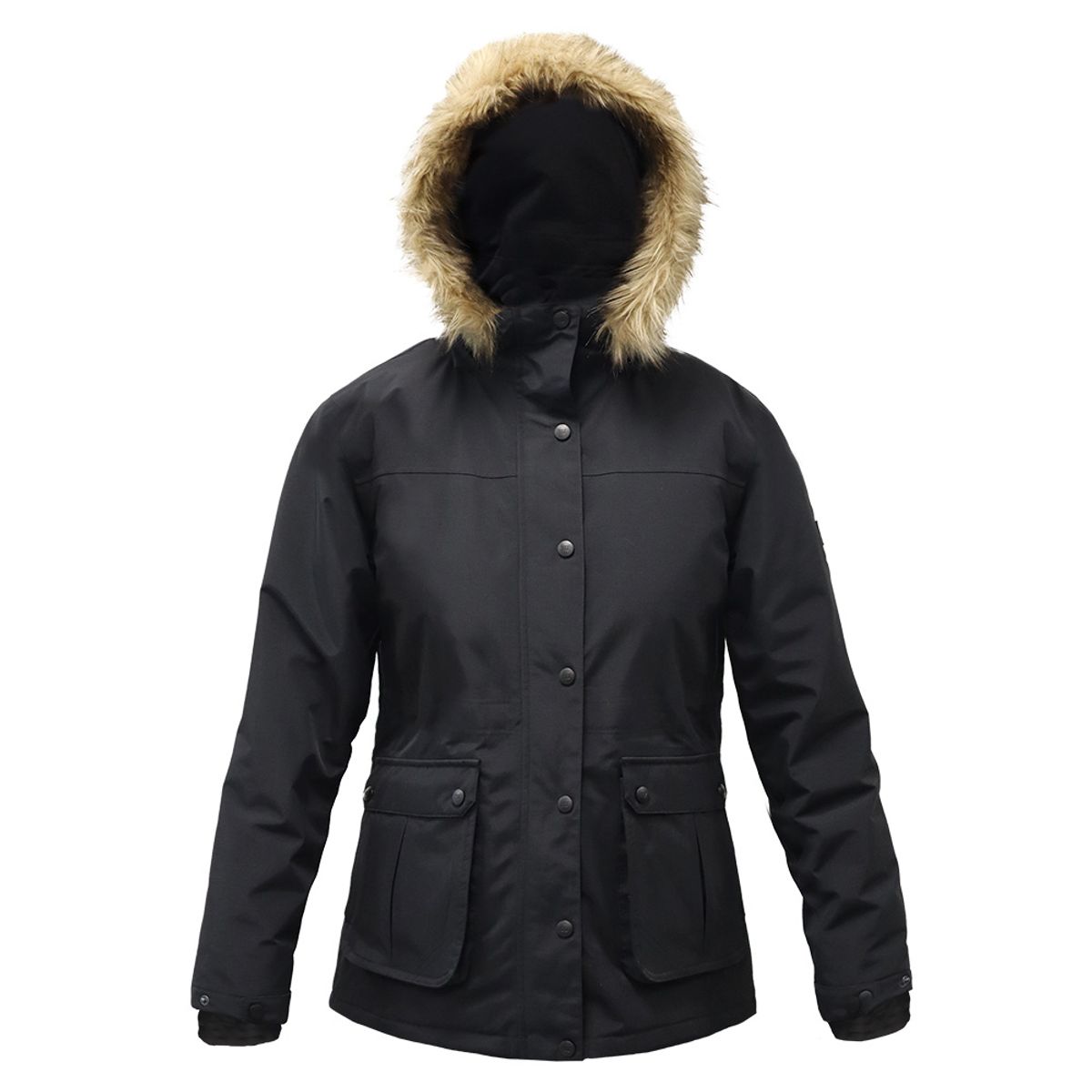 HARDWORK - Parka HW Kodiak Negro Mujer
