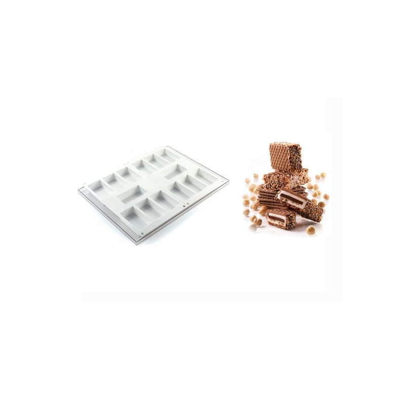 IMAHE - Set De 2 Moldes De Silicona Galletas Clasicas SILKOMART