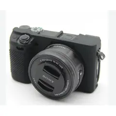 GENERICO - FUNDA SILICONA PARA SONY A6000 A6100 A6300 A6400 COLOR NEGRO