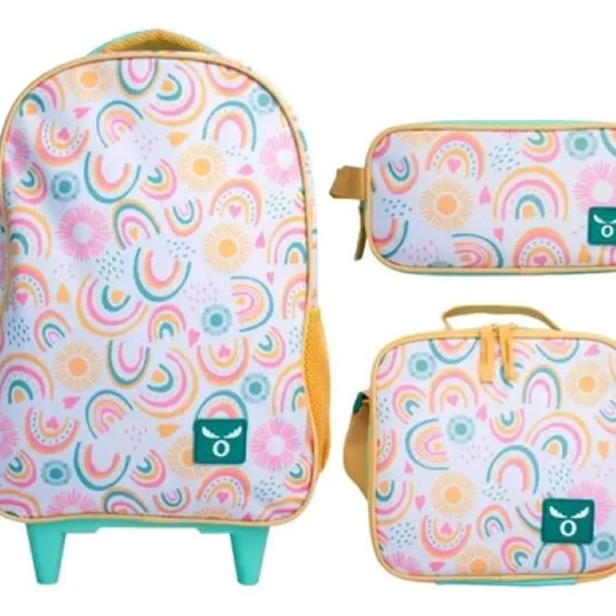 MOOSE - Pack Escolar mochila ruedas + estuche+ lonchera