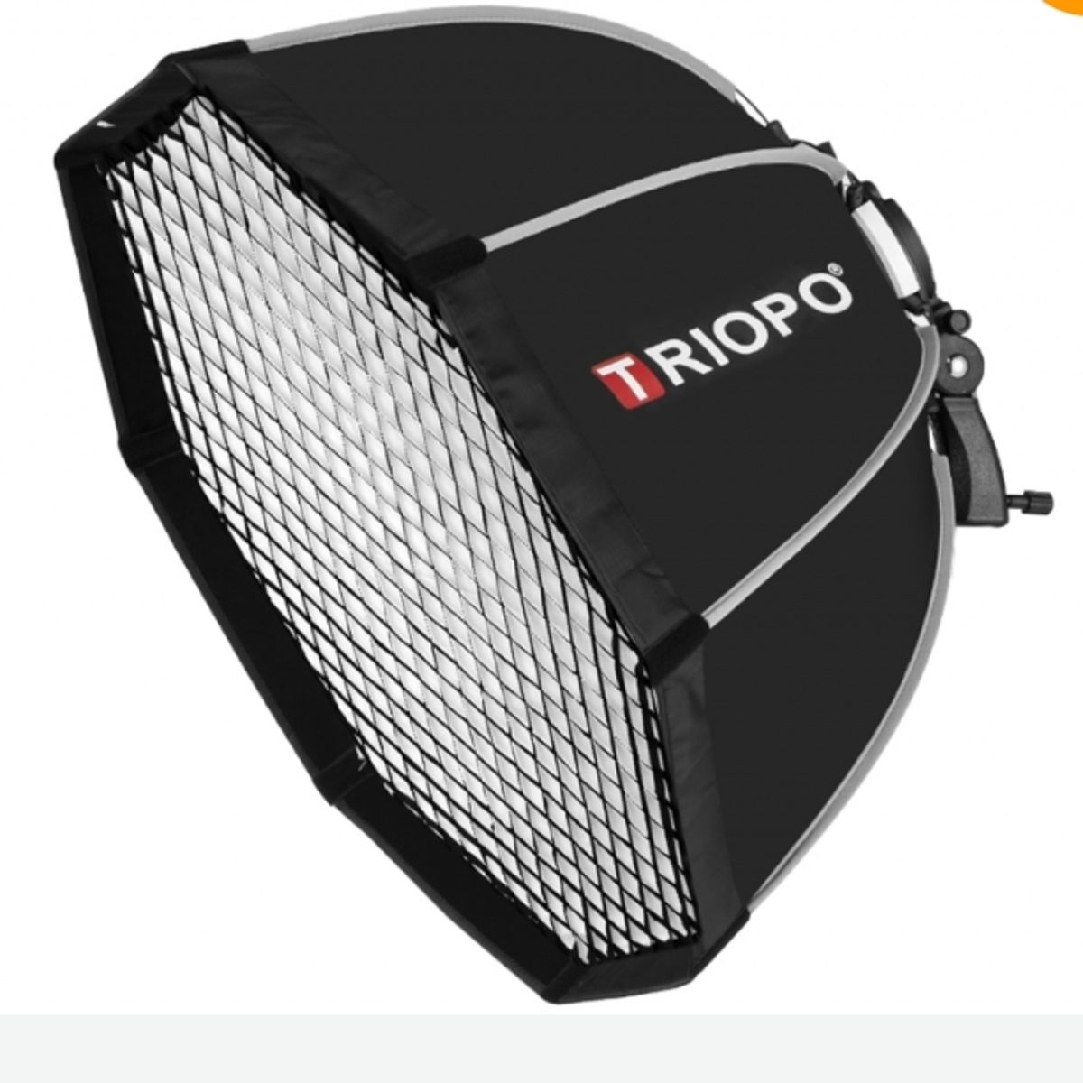 GENERICO - SOFTBOX OCTAGONAL TRIOPO 55CM KS2-55 + GRILLA