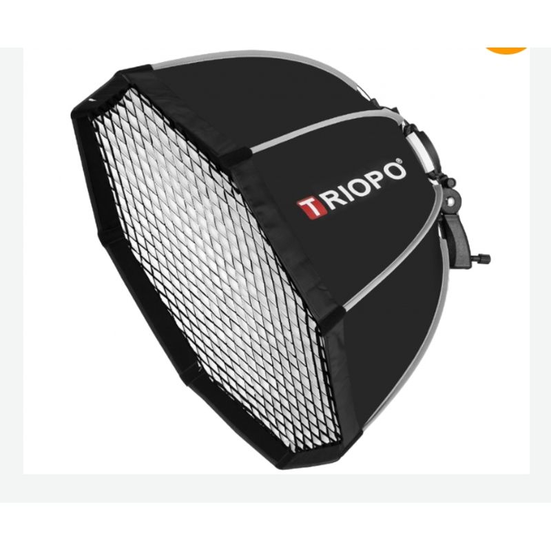 GENERICO - SOFTBOX OCTAGONAL TRIOPO 55CM KS2-55 + GRILLA