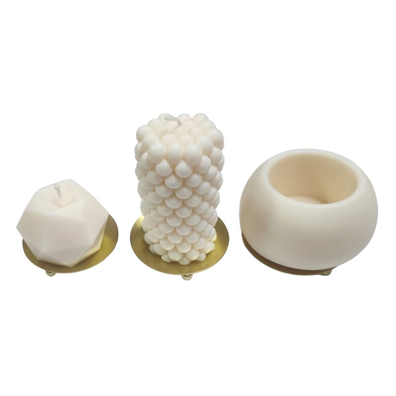 GENERICO - SET TIBET CREMA VHEXAGONO 80GR+CUENCO 140GR+VCILINDRO BURB 145GR 365GR +BASES