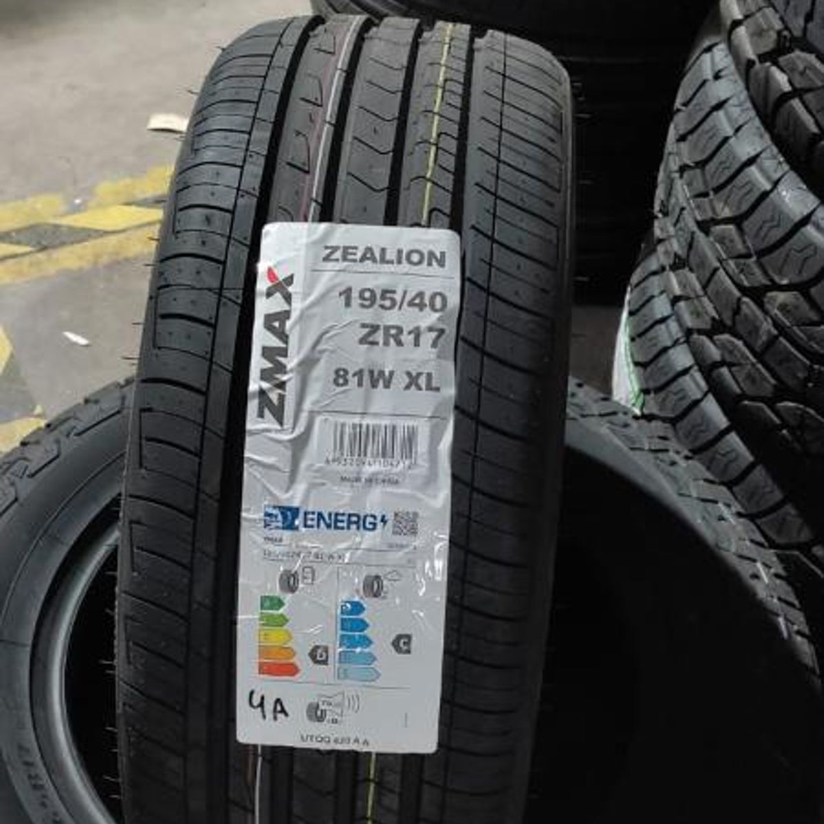 GENERAL TIRE - NEUMATICO 195/40 R17 (z) ZMAX ZEALION 81WXL