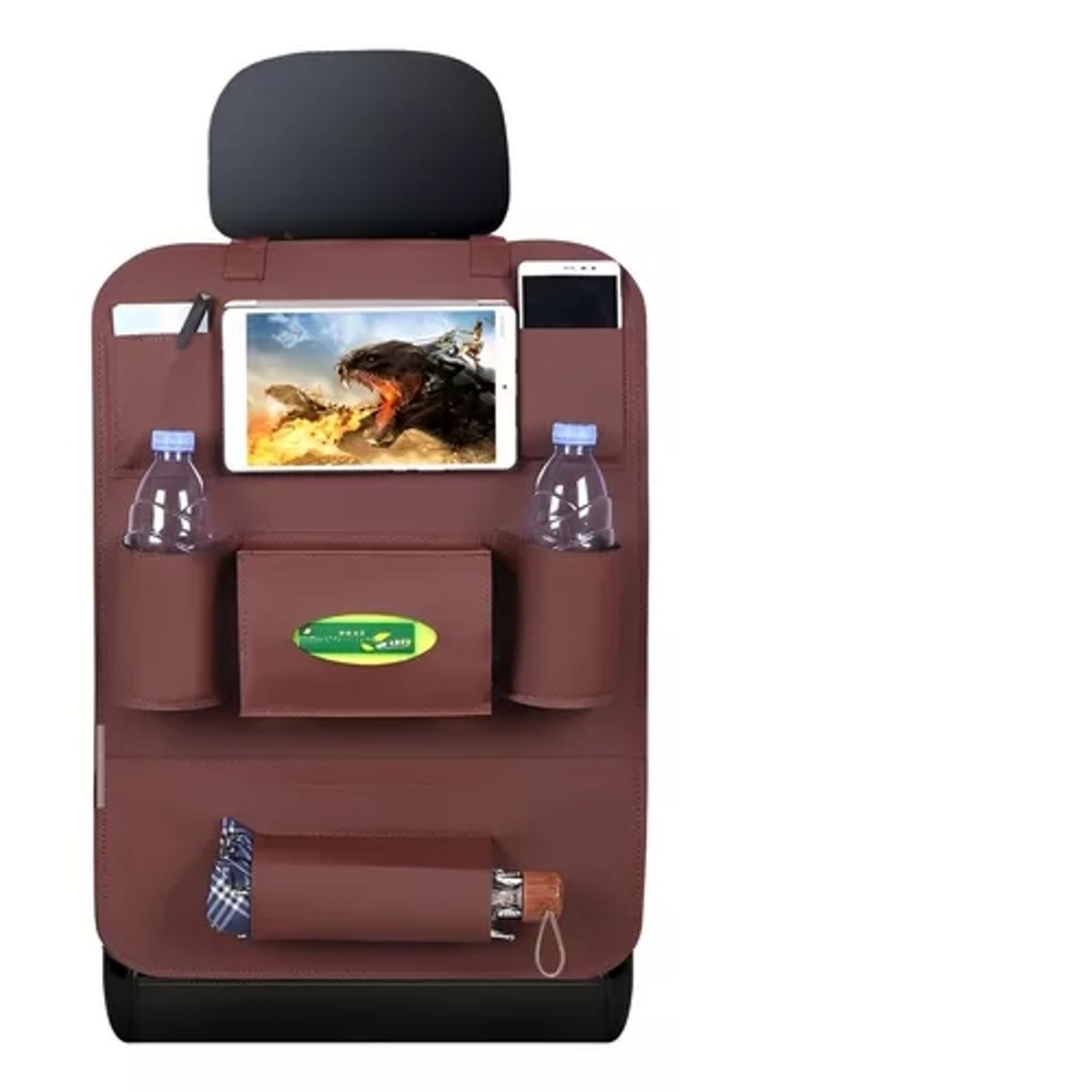 GENERICO - Bolso Organizador Para Respaldo Asiento Trasero De Auto