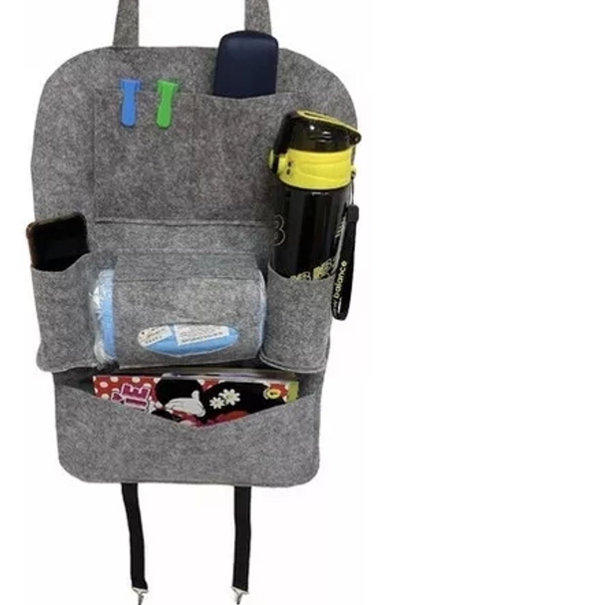 GENERICO - Organizador De Auto Vehiculo Respaldo Asiento Multifunciones