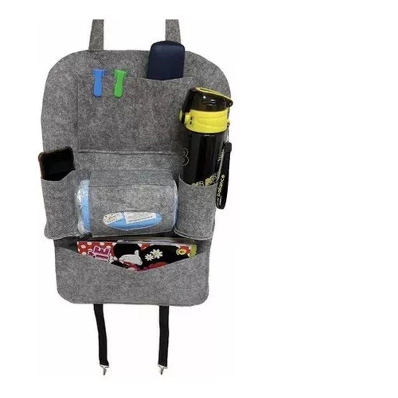 GENERICO - Organizador De Auto Vehiculo Respaldo Asiento Multifunciones