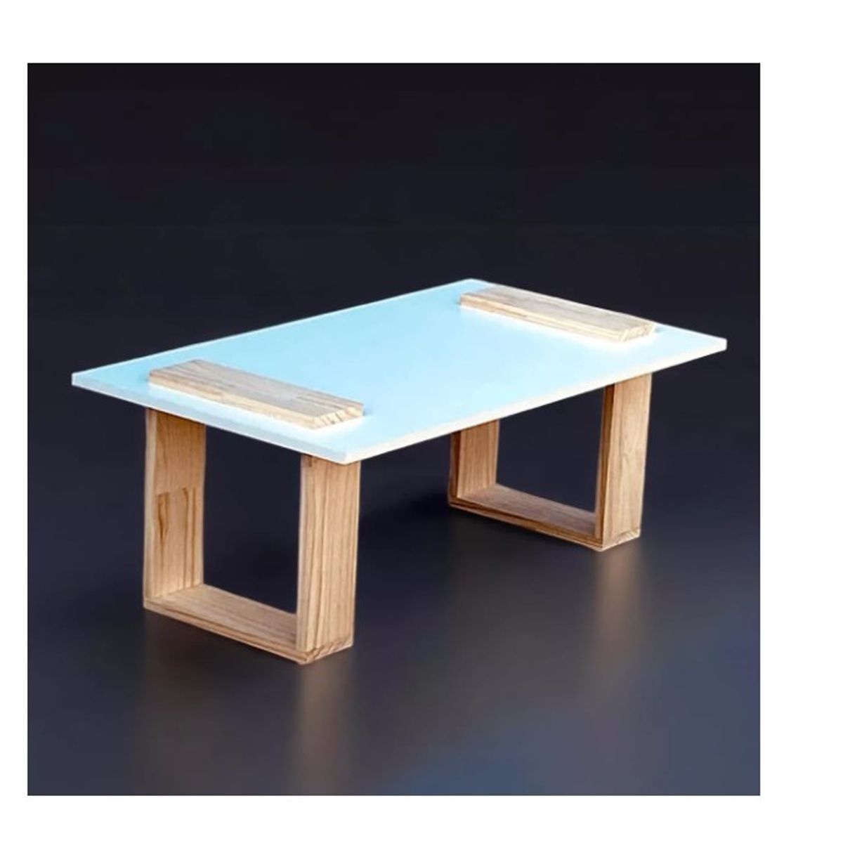 GENERICO - Hermosas Mesas De Centro En Melamina Entrega Inmediata Pino