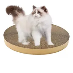 GENERICO - Rascador Para Gatos Repuesto Circular De Cartón