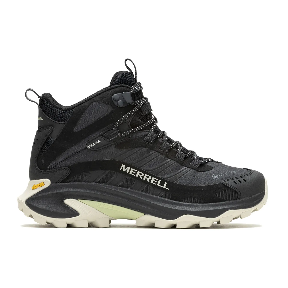 MERRELL - Botín imperm Mujer Moab Speed 2 Mid GTX Negro MERRELL
