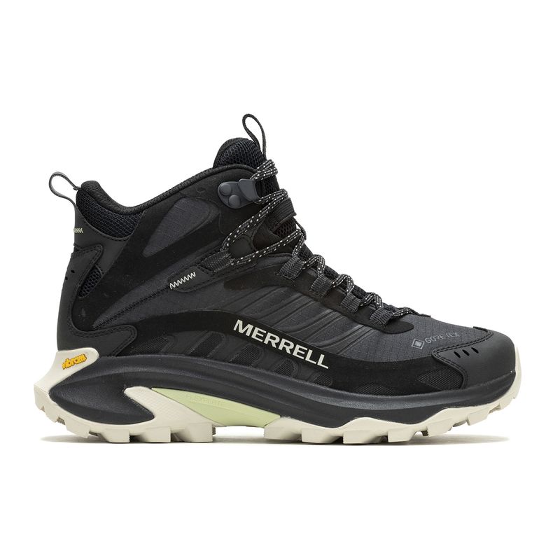 MERRELL - Botín imperm Mujer Moab Speed 2 Mid GTX Negro MERRELL