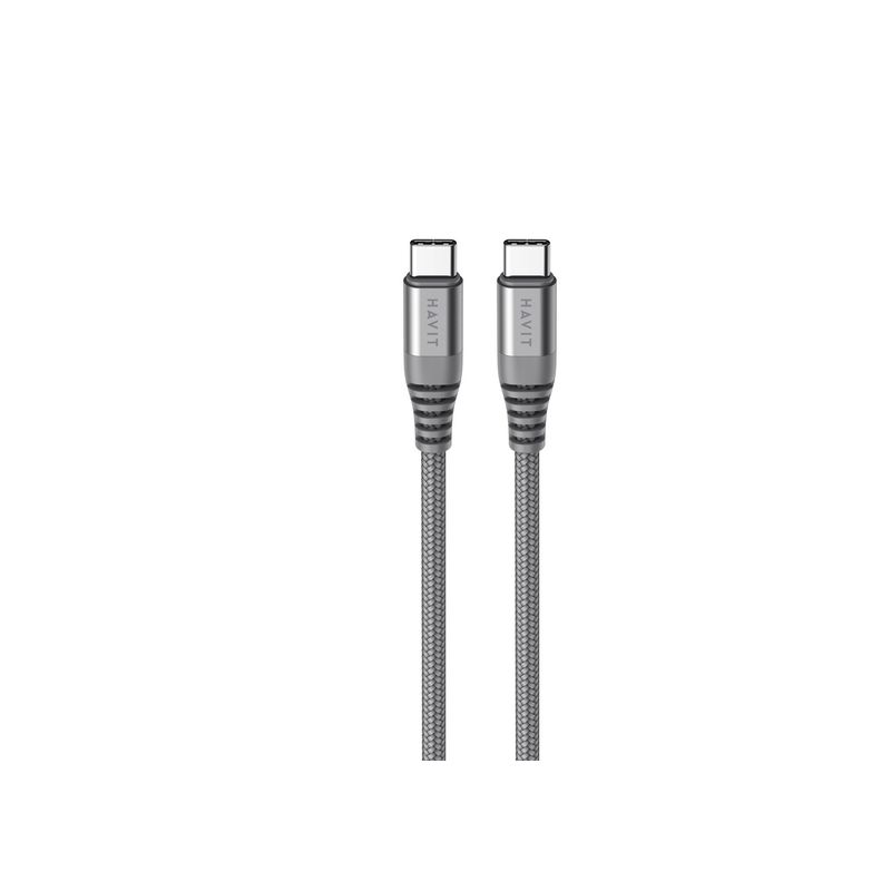HAVIT - Cable de Carga/datos Havit Tipo C a Tipo C 1.2 Metros Cb6010