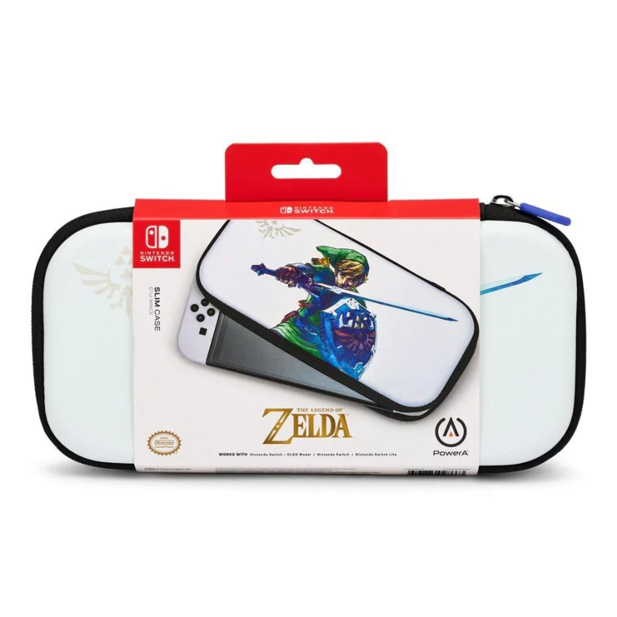 POWERA - ESTUCHE POWERA PARA NINTENDO SWITCH ZELDA MASTER SWORD DENFESE