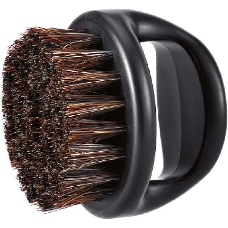 GENERICO - Cepillo Tipo Anillo Pulidor Para Barba Barberia Profesional